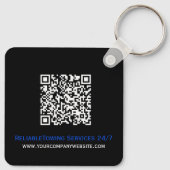 Porte-clés Société professionnelle de remorquage, service de (Dos)