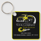 Porte-clés Société professionnelle de remorquage, service de  (Recto)