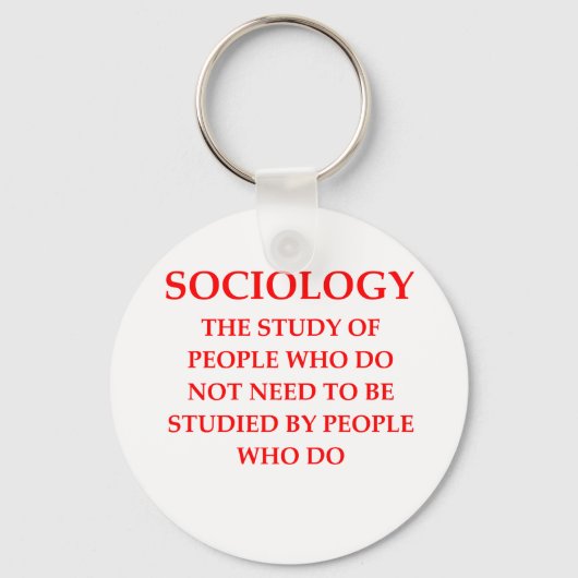 Porte-clés sociologie (Recto)