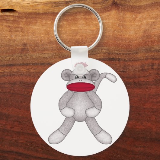 Porte-clés Sock Monkey (Recto)