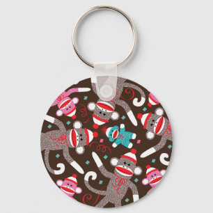 Porte-clés Sock Monkey