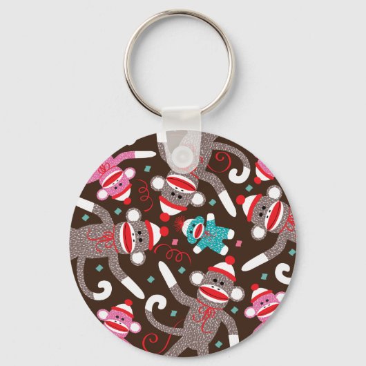 Porte-clés Sock Monkey (Recto)