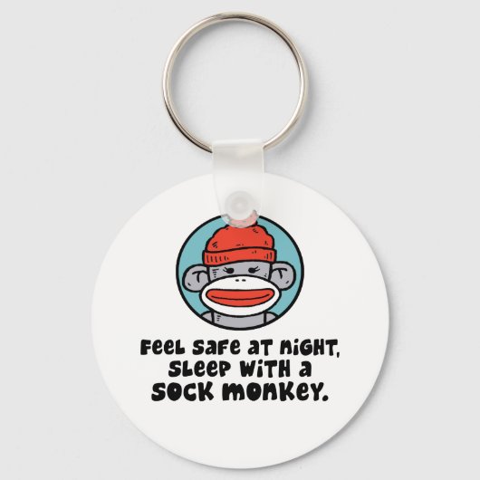 Porte-clés Sock Monkey (Recto)