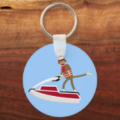 Porte-clés Sock Monkey Jetski (Recto)