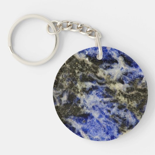 Porte-clés Sodalite bleue (Devant)