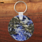 Porte-clés Sodalite bleue (Recto)