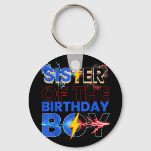 Porte-clés Soeur De L'Anniversaire Garçon Hedgehog Famille Fê