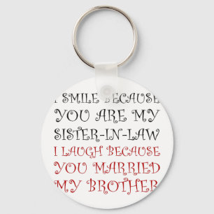 Porte-clés Soeur du sourire en droit