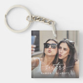 Porte-clés Sœurs modernes Créez votre propre script photo (Devant)
