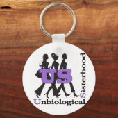 Porte-clés Soeurs non biologiques (Recto)