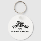 Porte-clés Soeurs pour toujours Modèle (Verso)