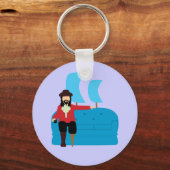 Porte-clés Sofa Pirate (Recto)