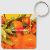 Porte-clés Soft Orange Fruit Aesthétique (Dos)