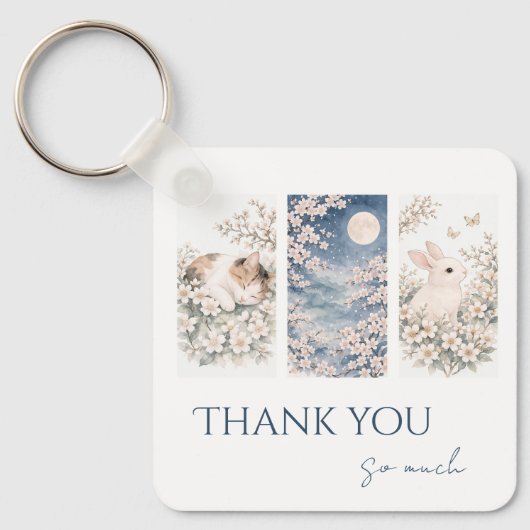 Porte-clés Soft Woodland Animals key ring (Recto)