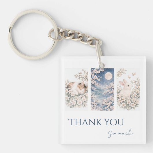 Porte-clés Soft Woodland Animals key ring (Devant)