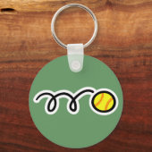 Porte-clés Softball (Recto)