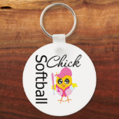 Porte-clés Softball Chick (Recto)