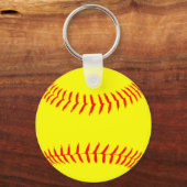 Porte-clés Softball de Customized (Recto)