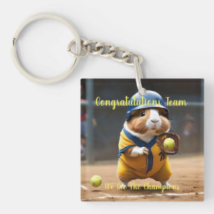 Porte-clés Softball Superstar : Le grand jeu du Cochon de Gui