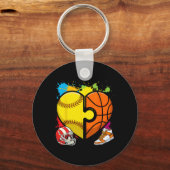 Porte-clés Softll Sketll - Papa Sketll Maman Softll (Recto)