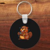 Porte-clés Soggy Beaver Bbq If It's Not All Over Your Face Yo (Recto)