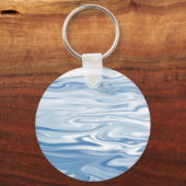 Porte-clés Soie bleue (Recto)