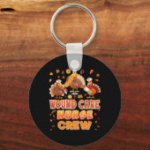 Porte-clés Soins de blessures équipage Turquie Thanksgiving G (Recto)