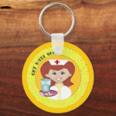 Porte-clés Soins infirmiers (Recto)