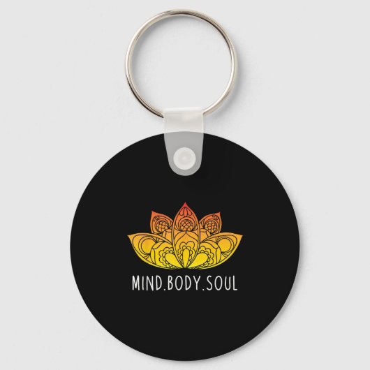 Porte-clés Soins Sol Femmes méditation Idées graphiques (Recto)