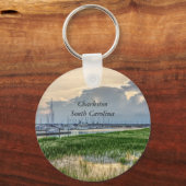 Porte-clés Soirée À Charleston Harbour (Recto)