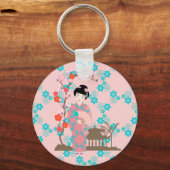 Porte-clés Soirée de Geisha girl (Recto)