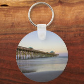 Porte-clés Soirée De Paix Sur Folly Beach (Recto)