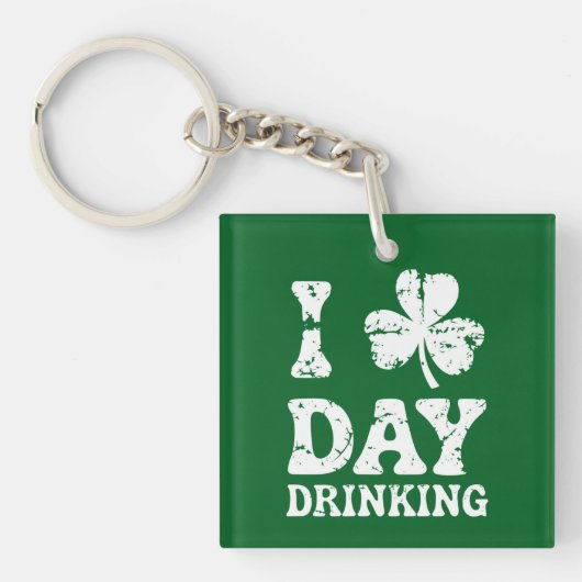 Porte-clés Soirée drôle de la Saint-Patrick Boisson drôle de (Devant)