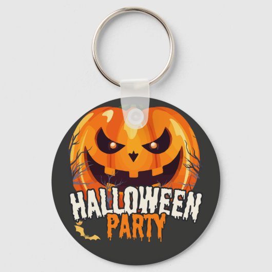 Porte-clés Soirée Halloween – Création de citrouilles de Jack (Recto)