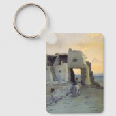 Porte-clés Soirée, Pueblo de Walpi par Marion Kavagh Wachtel (Recto)