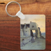 Porte-clés Soirée, Pueblo de Walpi par Marion Kavagh Wachtel (Recto)