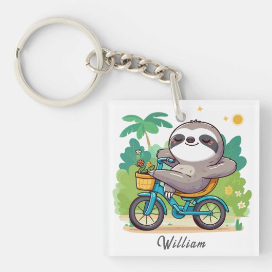 Porte-clés Soirée vélo de parfum sur mesure (Devant)