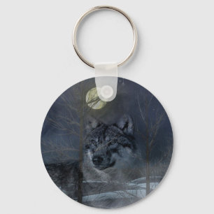 Porte-clés Soirée Wolf Spirit Moon