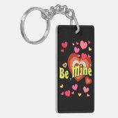 Porte-clés Sois ma valentine (Devant gauche)