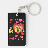 Porte-clés Sois ma valentine (Dos)