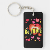 Porte-clés Sois ma valentine (Devant)