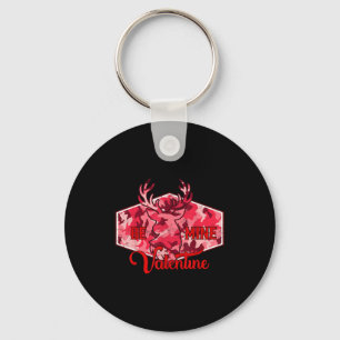 Porte-clés Sois Mienne Saint-Valentin Nk Camo Buck Cerf Chass