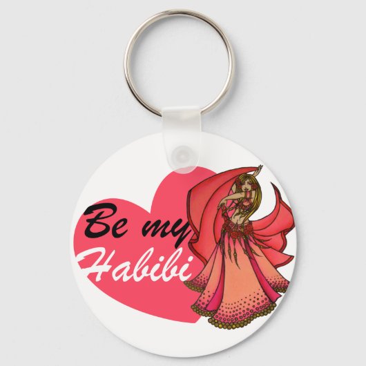 Porte-clés Sois mon ventre Danse Habibi Porte - clé (Recto)