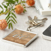 Porte-clés Soixantième porte - clés personnalisés (Côté)