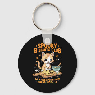 Porte-clés Soky Biscuits Club Chat Drôle Halloween Baking