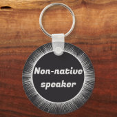 Porte-clés Solaire Eclipse Français Anglais Français Voyage I (Recto)