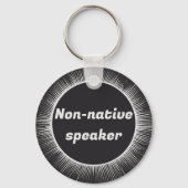 Porte-clés Solaire Eclipse Français Anglais Français Voyage I (Verso)