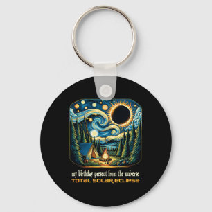 Porte-clés Solaire Éclipse Mon Anniversaire Présenté Par Les 
