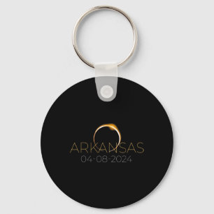 Porte-clés Solar Eclipse 2024 État Arkansas Total Solaire Ecl