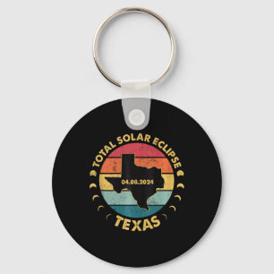 Porte-clés Solar Eclipse 2024 Texas Solar Eclipse Débardeur